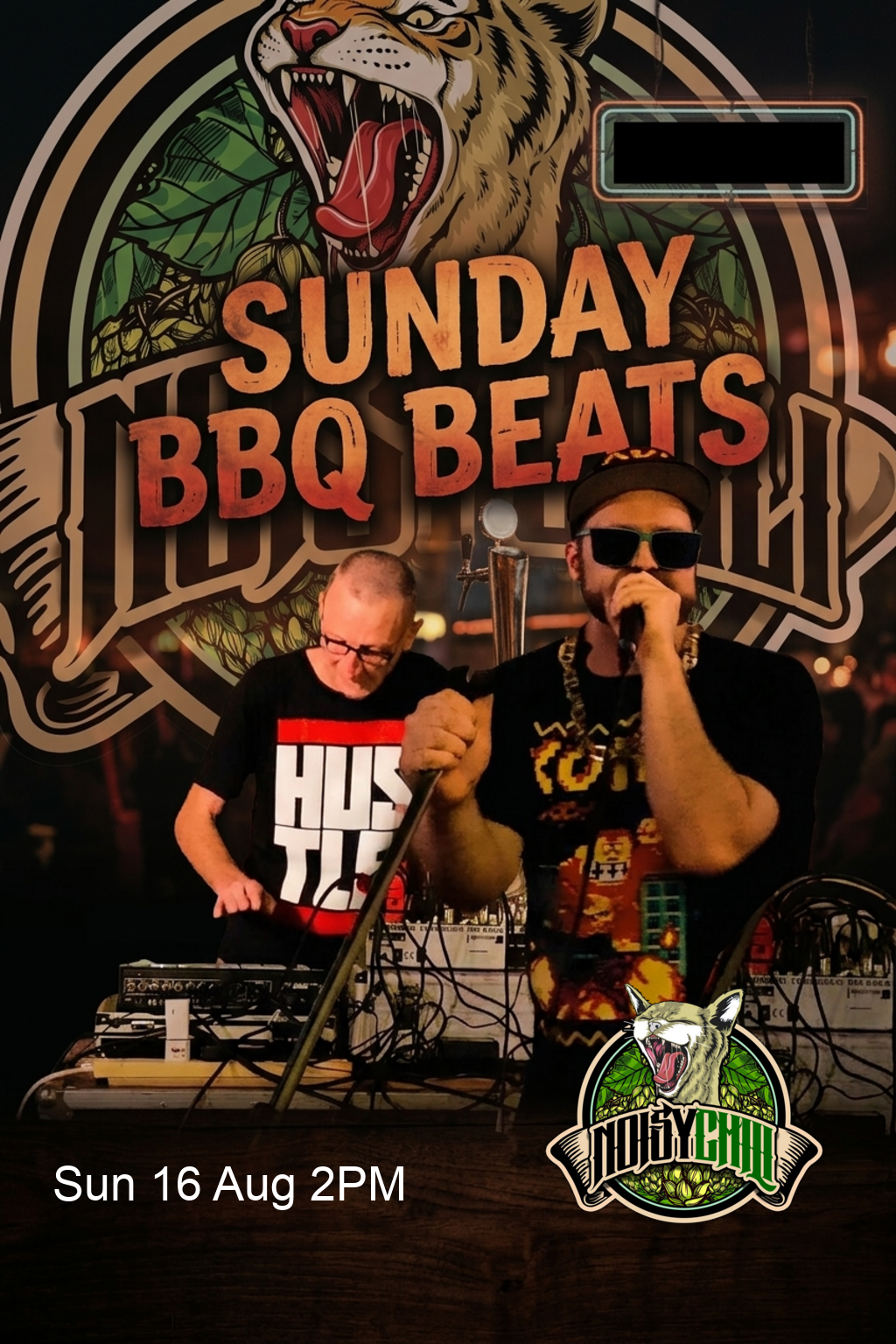 🎶 SAVE THE DATE — Ramsey & Mute Speaker live at Noisy Chili, Sunday 16 August. Live music