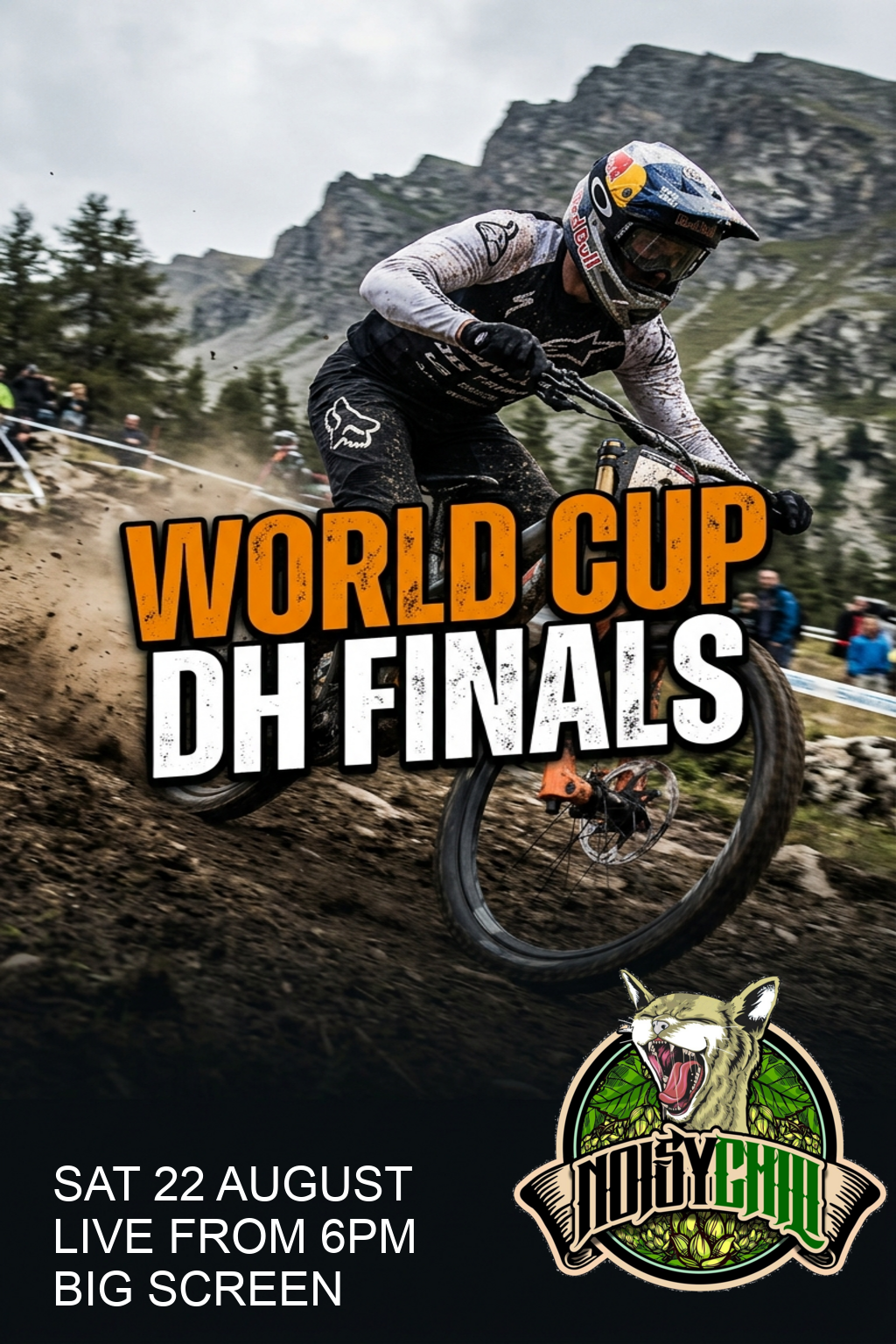 UCI DH World Cup Finals: Les Gets Live Screening at Noisy Chili