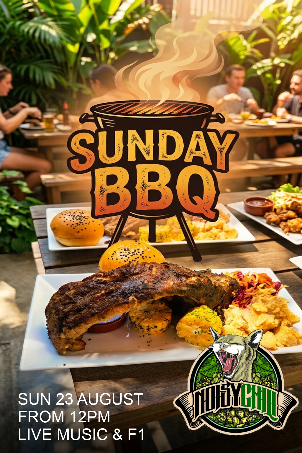 Sunday Sorted: BBQ, Live Music, and the Dutch GP at Noisy Chili