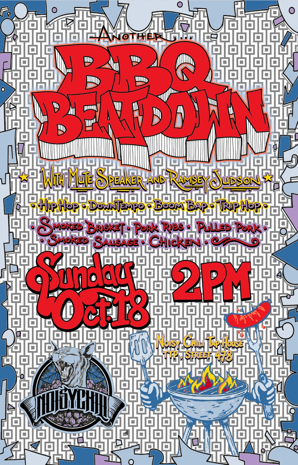 Get Down to Noisy Chili: The BBQ Beatdown Starts at 2pm!